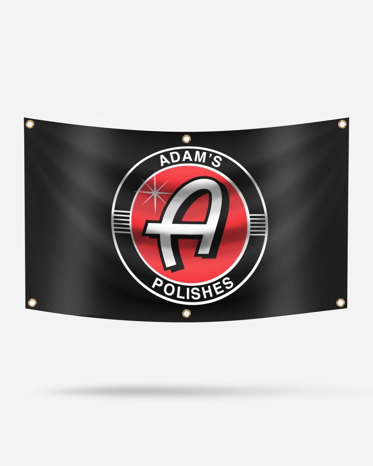 ガレージバナー | Adam's Garage Banner - Circle Logo | アダムスポリッシュ - アームロッカーズ