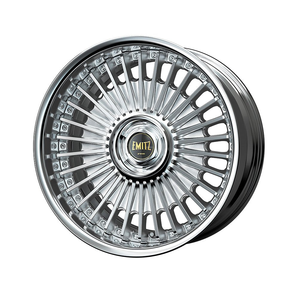 EMITZ イミッツ 11.5j 20インチ リバースリム クロームメッキ ホイール