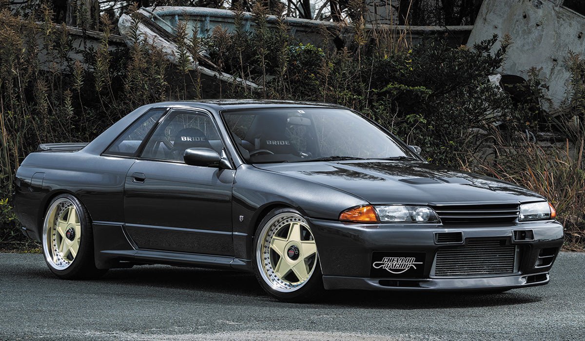 S2 Open Type 8.0j 18 inch Reverse Rim Platinum Gold Wheel 1 piece