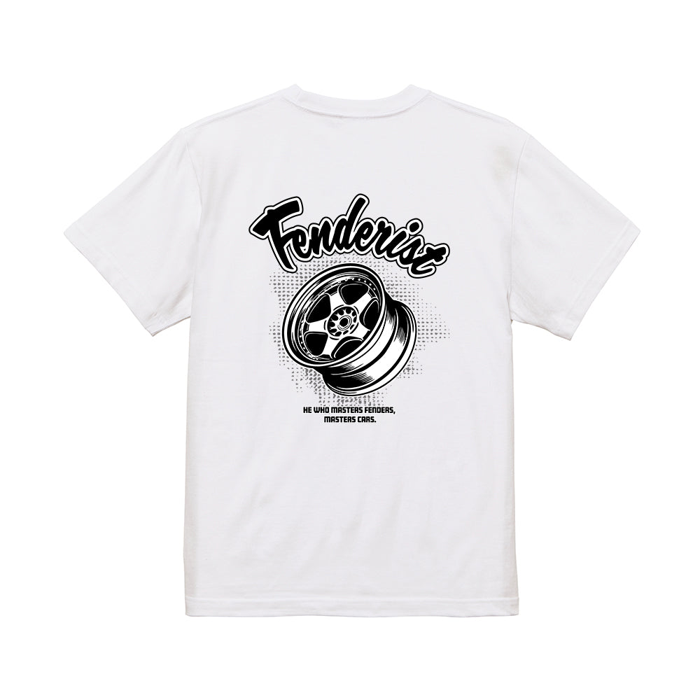 Impress T-shirt #004 White - Fenderist