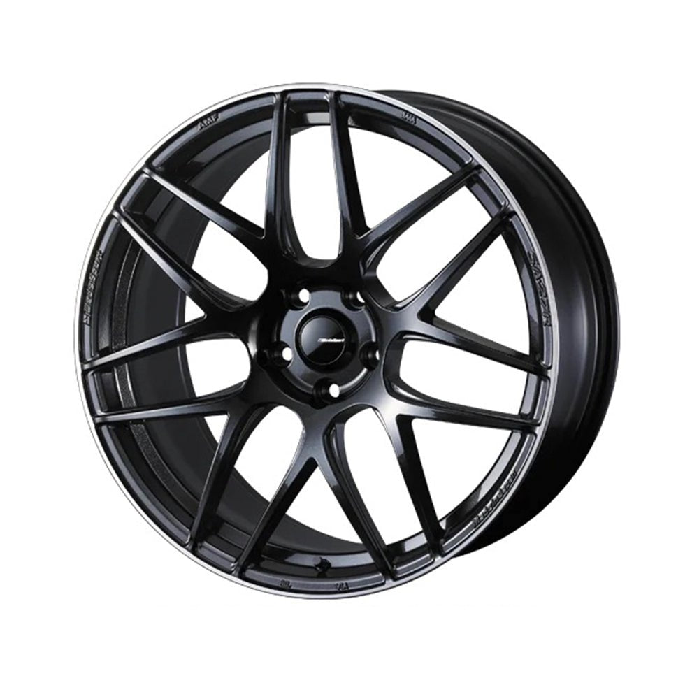 WedsSport SA-27R 8.5j 19 inch normal rim Metal Black F METAL BLACK/F W