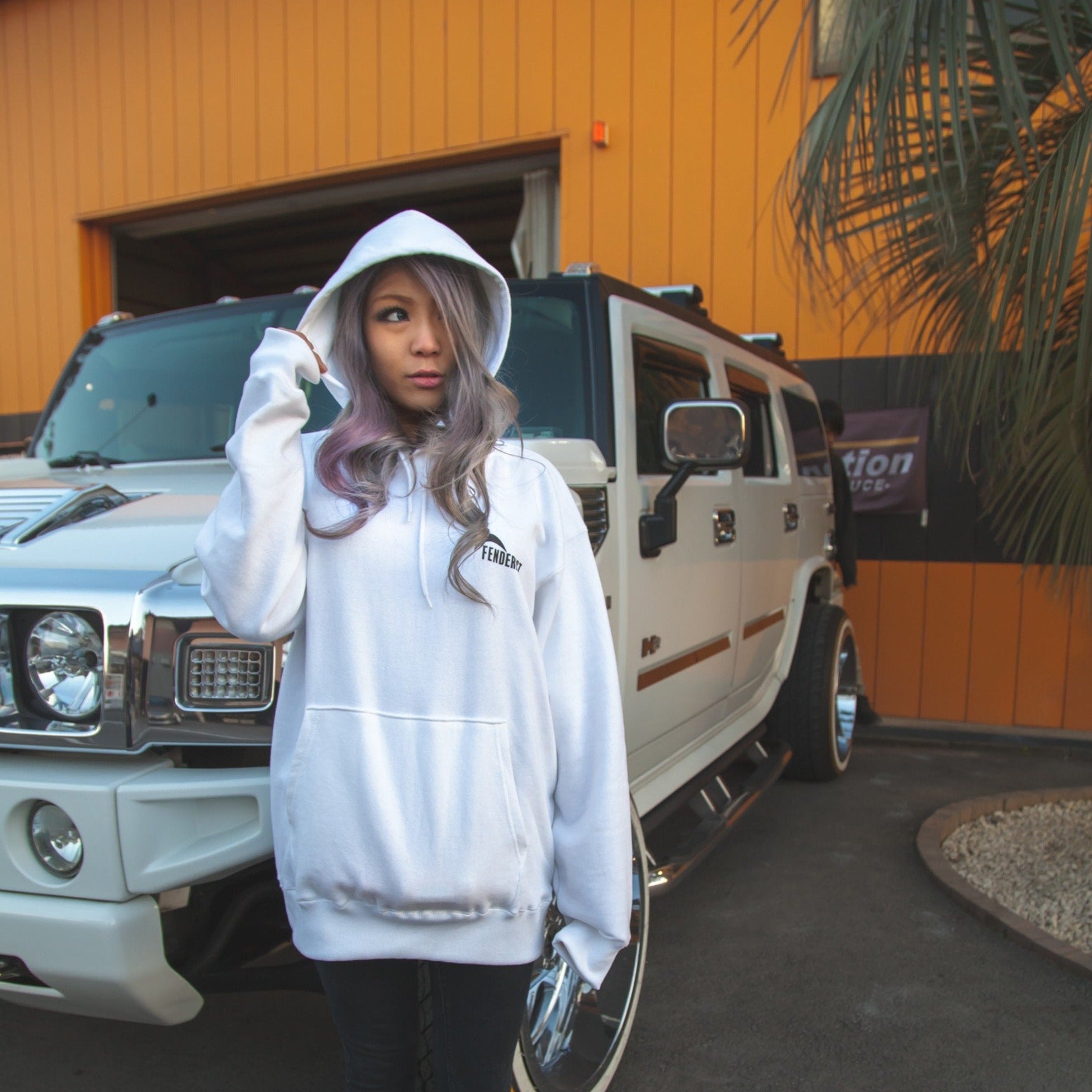 Common Hoodie White - Fenderist
