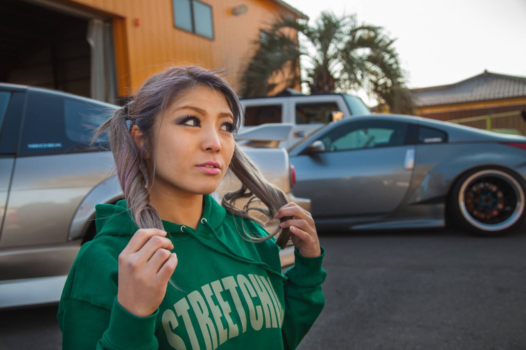 Impress Hoodie IVY GREEN - StreetChic