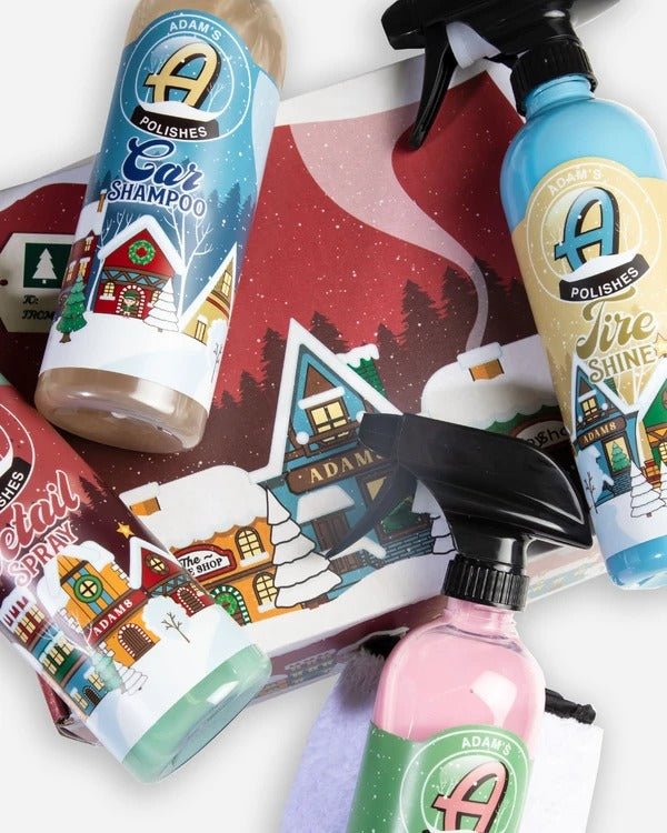 カーケアホリデイボックスセット Adam's Car Care Holiday Box Set アダムスポリッシュ アームロッカーズ