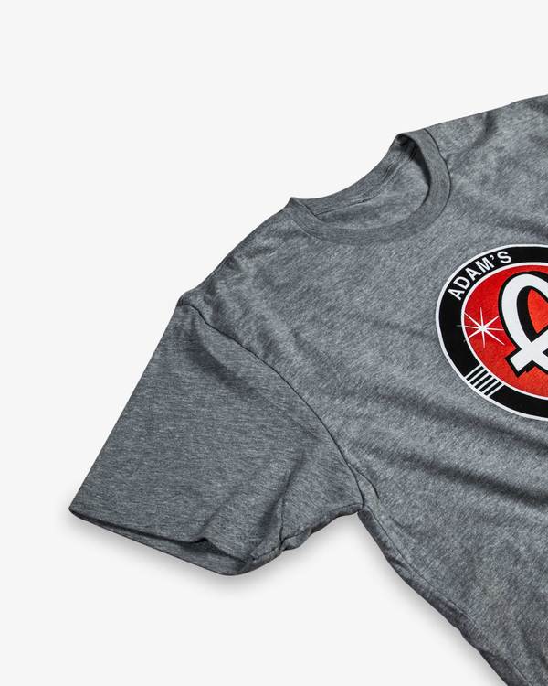 Adam's Logo T-shirt Gray | ロゴTシャツグレー - ARMLOCKERS SHOP