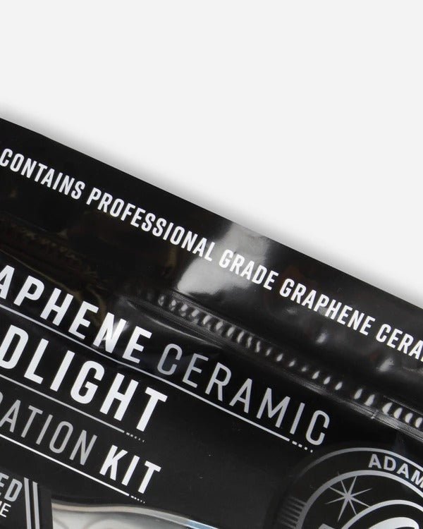 グラフェンセラミックヘッドライトレストアプロキット | Adam's Polishes Graphene Ceramic Headlight Restoration pro Kit - ARMLOCKERS SHOP