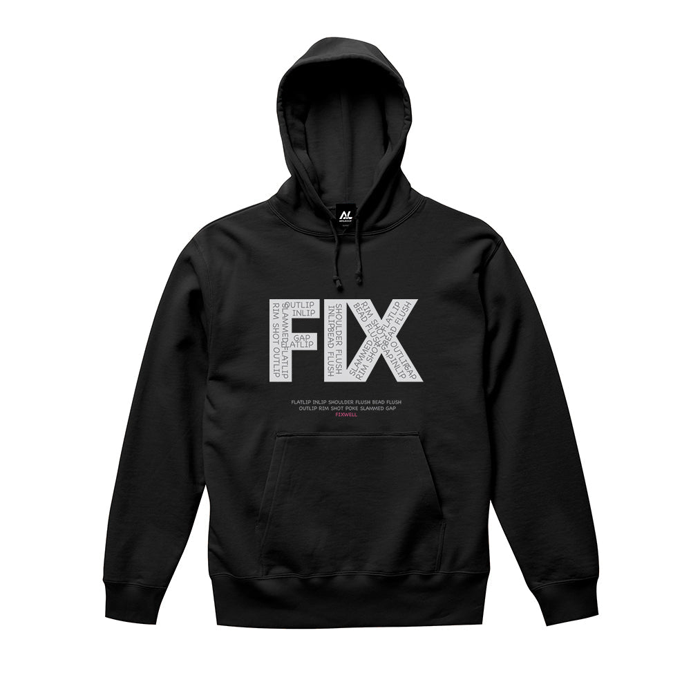 assy Hoodie Black - FIXWELL - ARMLOCKERS SHOP
