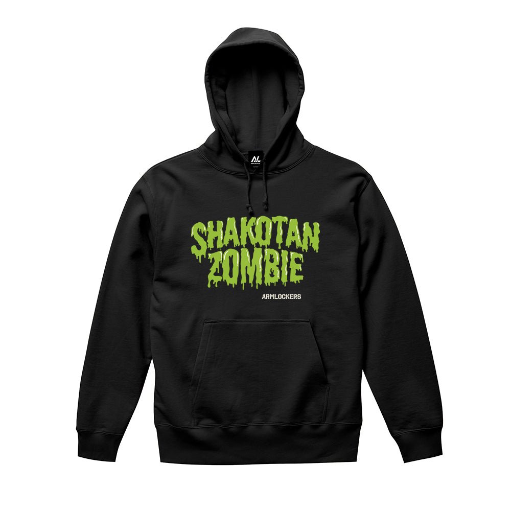cream font シャコタン ゾンビ Hoodie - Armlockers - ARMLOCKERS SHOP