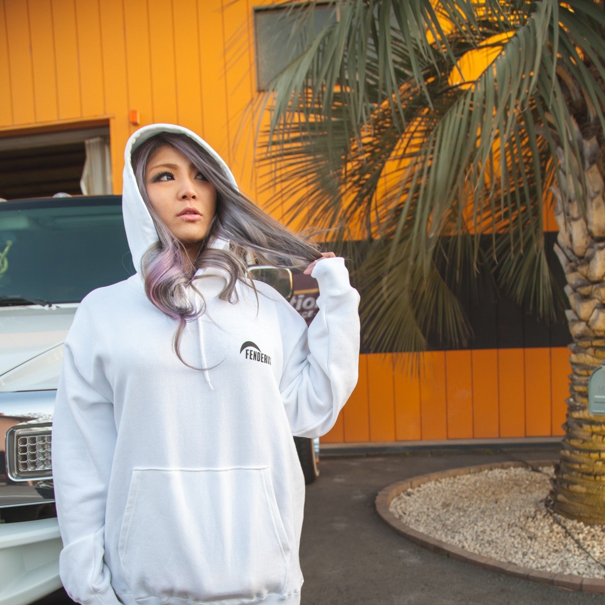 Common Hoodie White - Fenderist