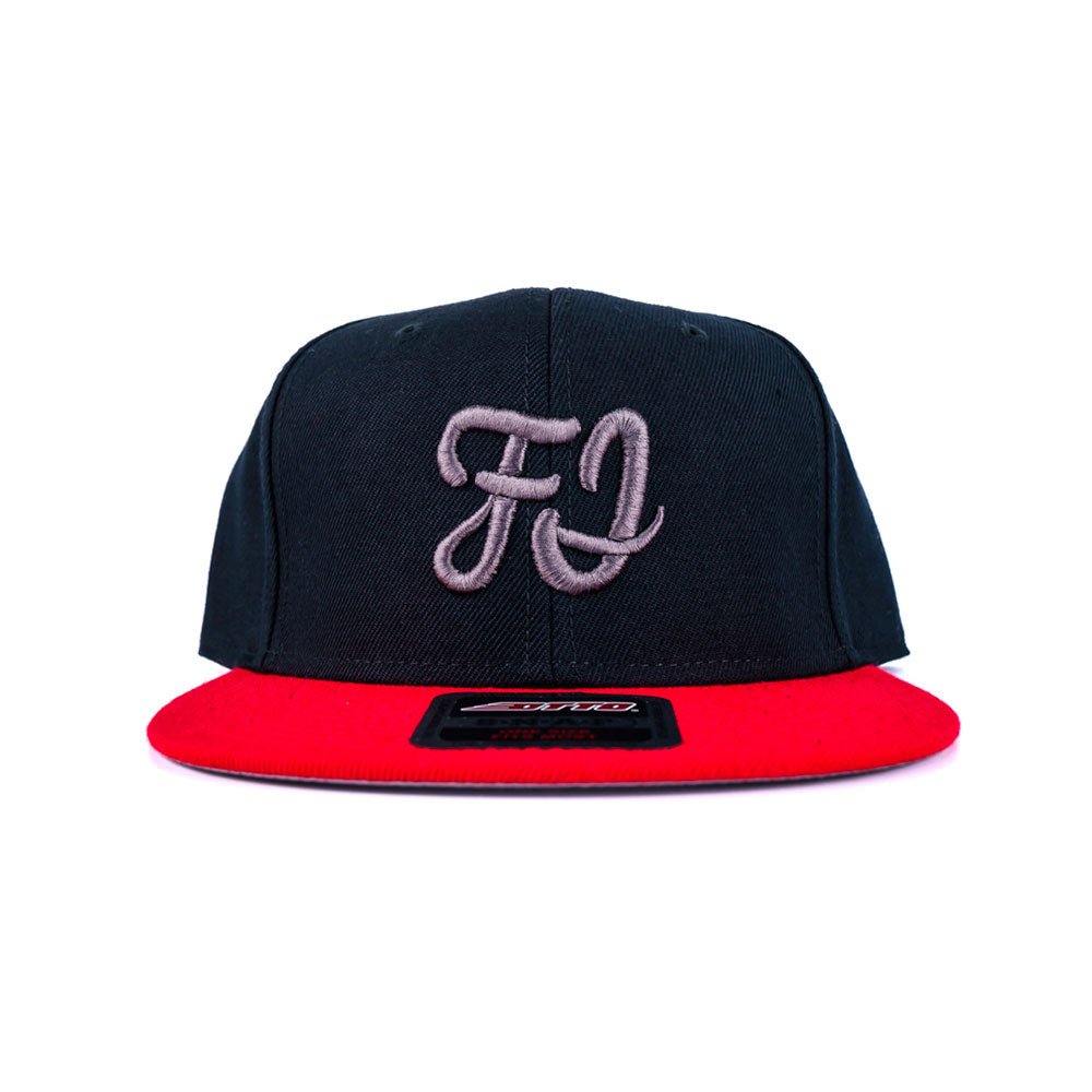 FJ LOGO #002 CAP Black / Red - Fenderist - アームロッカーズ