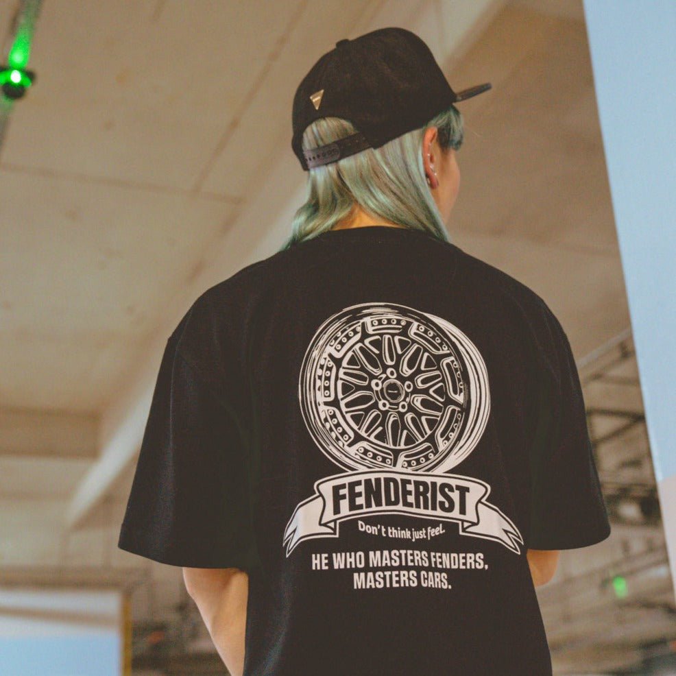 Impress T-shirt #003 Black - Fenderist - ARMLOCKERS SHOP