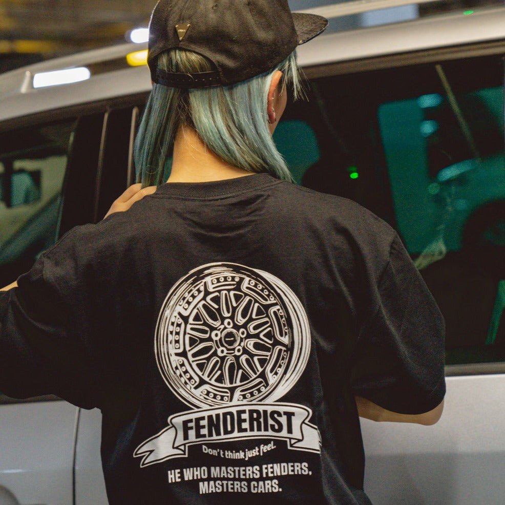 Impress T-shirt #003 Black - Fenderist - ARMLOCKERS SHOP