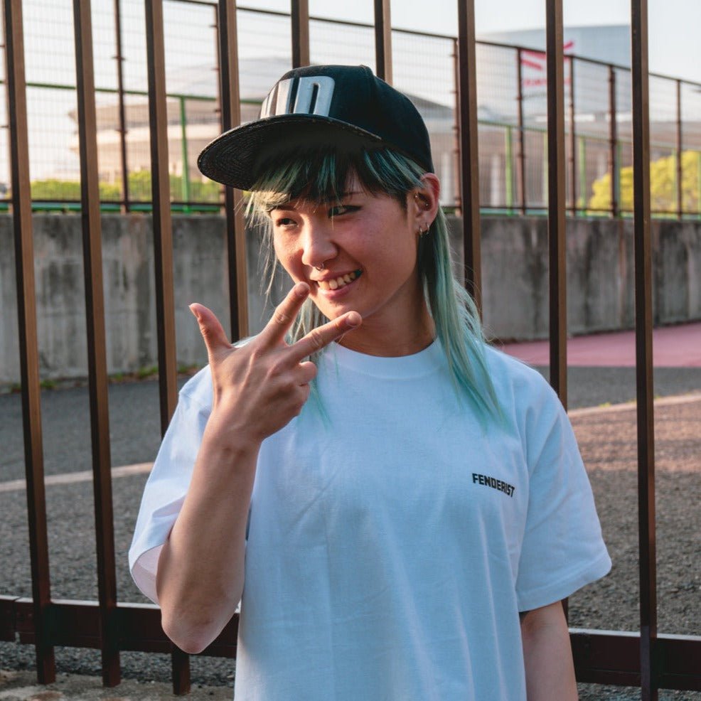 Impress T-shirt #003 White - Fenderist - ARMLOCKERS SHOP