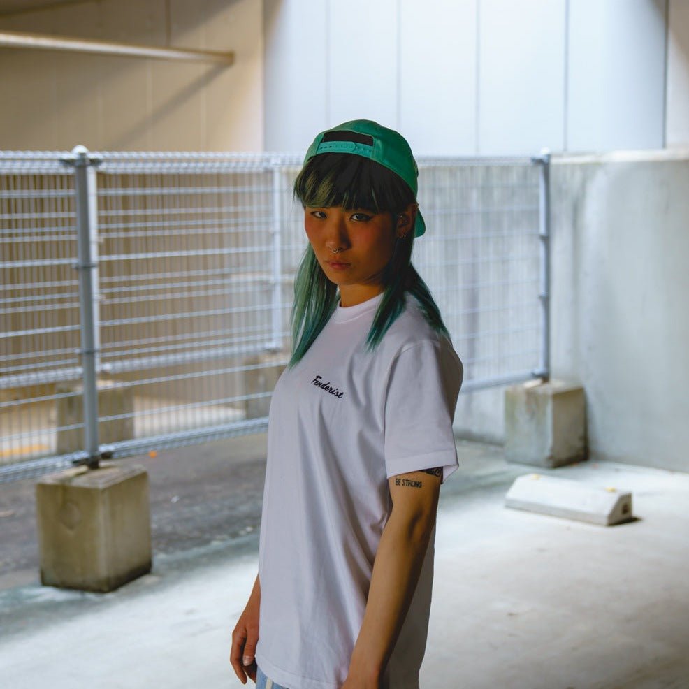 Impress T-shirt White - Fenderist - ARMLOCKERS SHOP