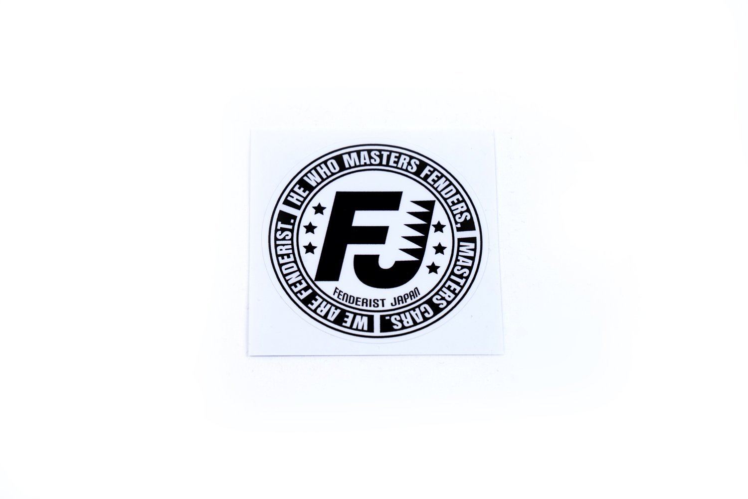 Proof Circle Sticker Black - Fenderist - ARMLOCKERS SHOP