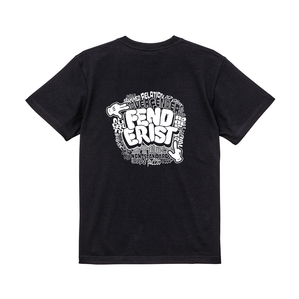 Text-bomb T-shirt - Fenderist - アームロッカーズ