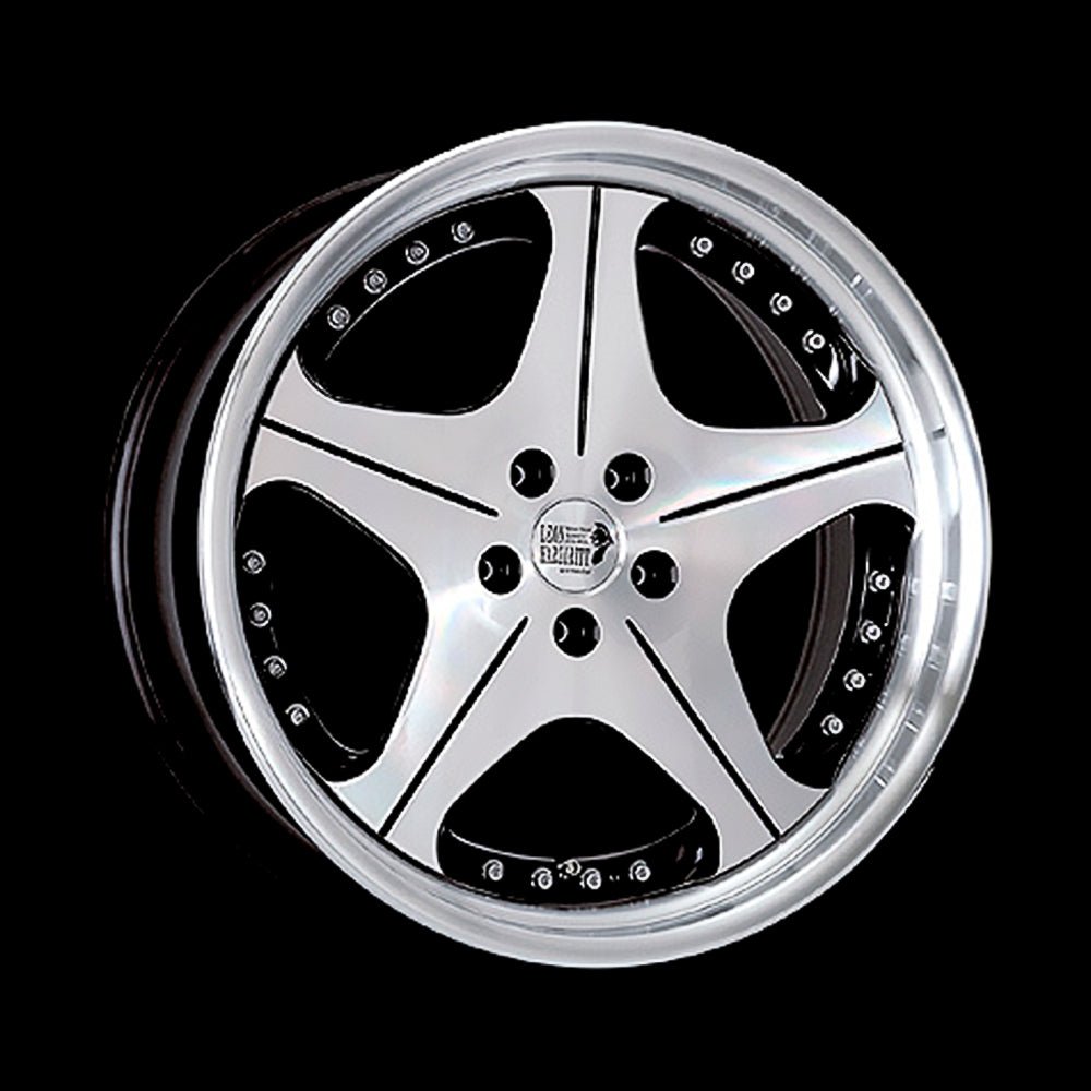 オルデン 9.5j 18インチ リバースリム ブラック ポリッシュ ホイール 1