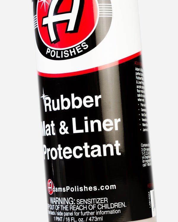 ラバーマットライナープロテクタント | Adam's Rubber Mat & Liner Protectant | アダムスポリッシュ - アームロッカーズ