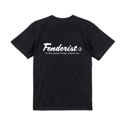 Common T-shirt Black - Fenderist - アームロッカーズ