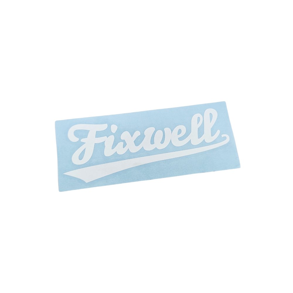 Cursive logo Decal - FIXWELL - アームロッカーズ