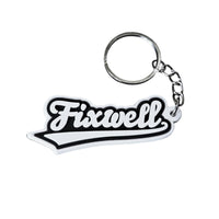 Cursive logo Keyholder - FIXWELL - アームロッカーズ