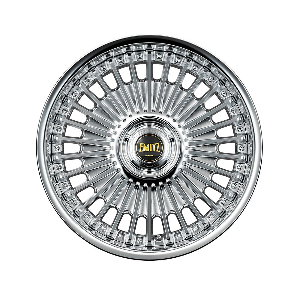 EMITZ 20インチ クロームホイールセット EMITZ イミッツ 8.5j 20インチ リバースリム クロームメッキ ホイール