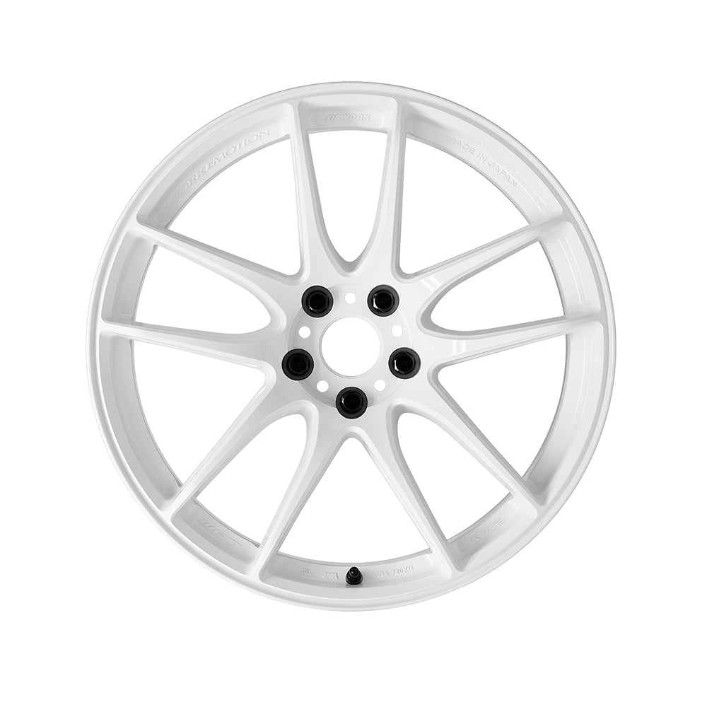 EMOTION CR Shigoku 8.0j 19インチ ノーマルリム アイスホワイト ホイール 1本 ワーク - アームロッカーズ