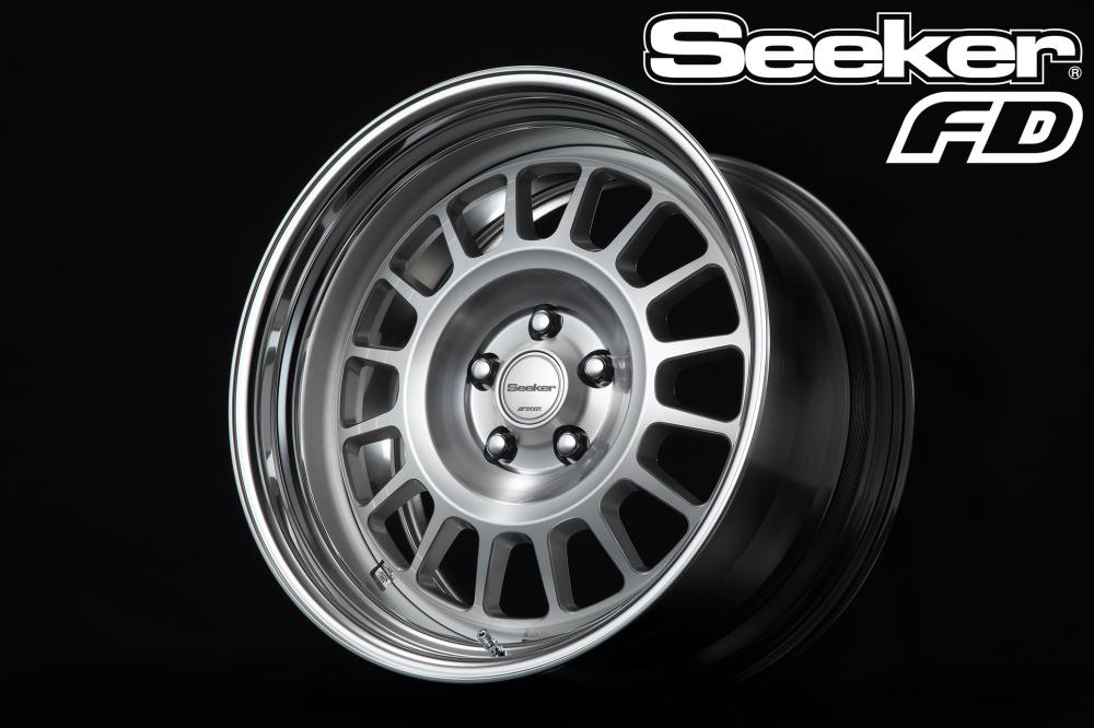 シーカー FD 10.5j 18インチ カットクリア MSP ステップリム ホイール