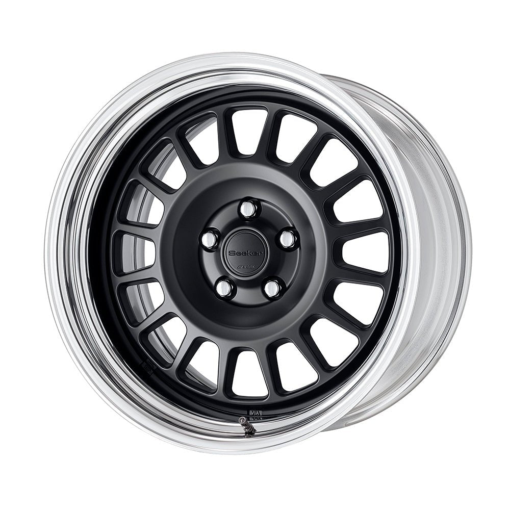 シーカー FD 8.5j 18インチ マットブラック MBL ステップリム