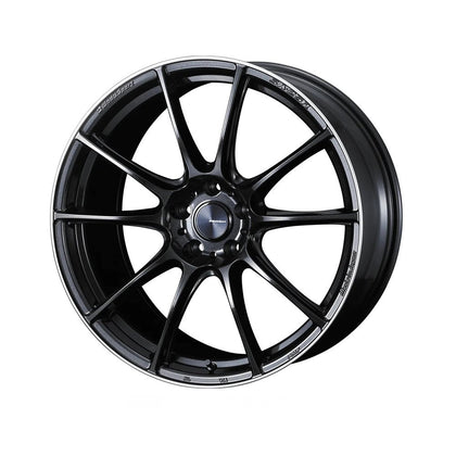 WedsSport SA - 25R 8.0j 19インチ ノーマルリム メタルブラックエフ METAL BLACK/F ホイール 1本 ウェッズ - アームロッカーズ