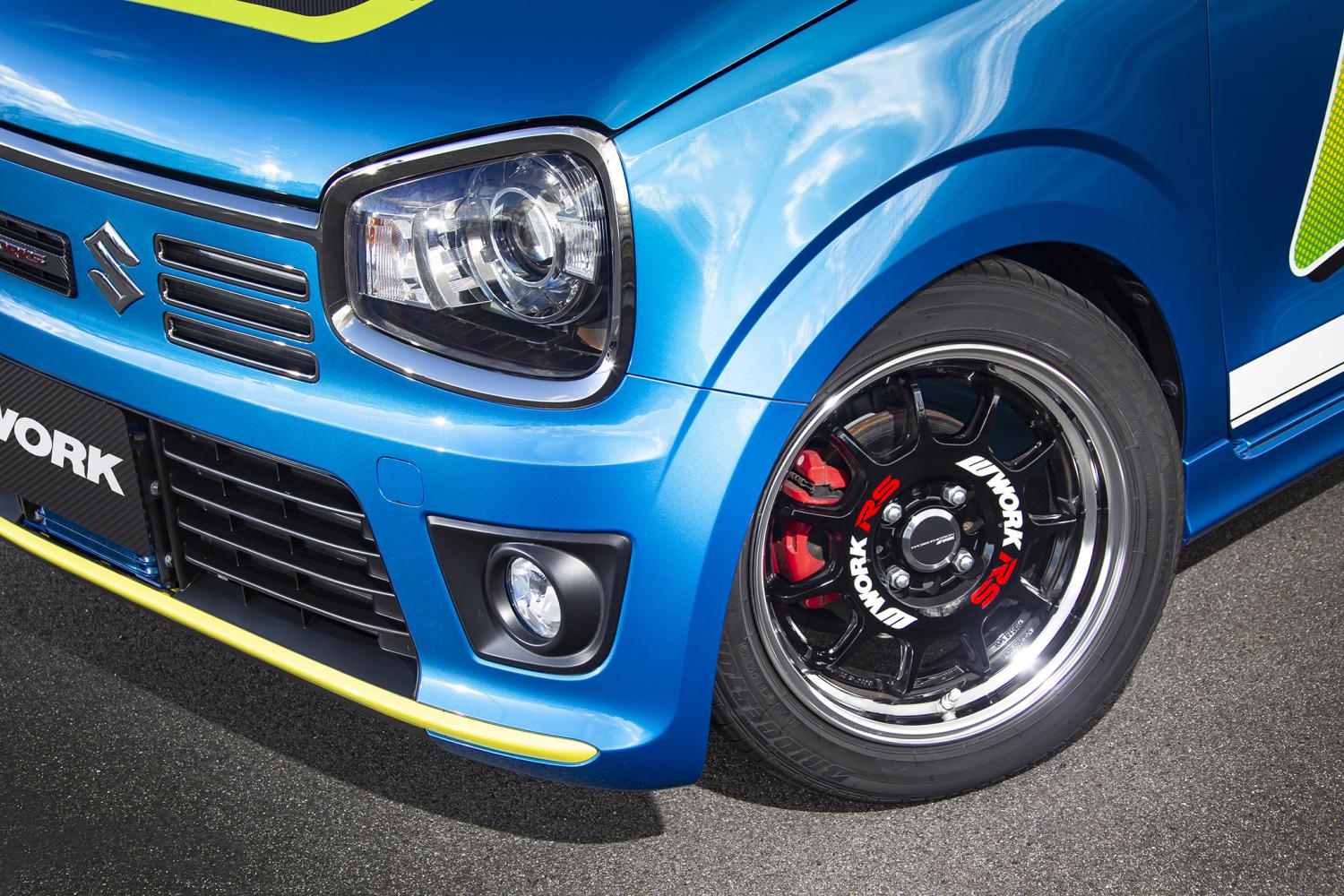 WORK EMOTION RS11 10.0j 17インチ ステップリム ブラック ホイール 1本