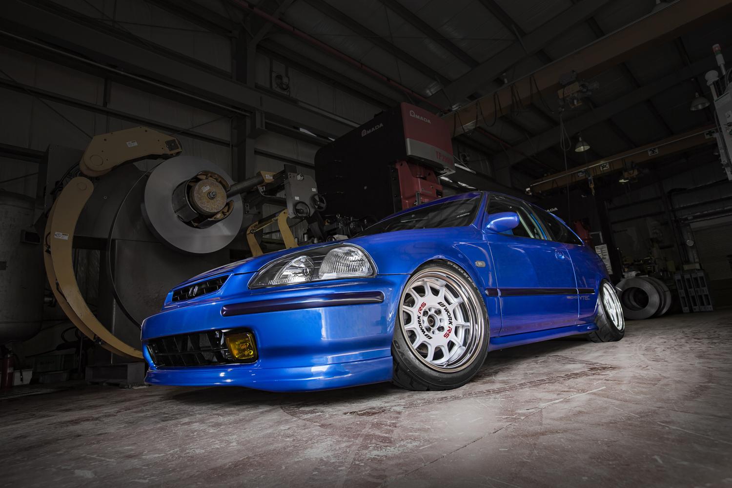 WORK EMOTION RS11 7.0j 16インチ ステップリム ホワイト ホイール 1本