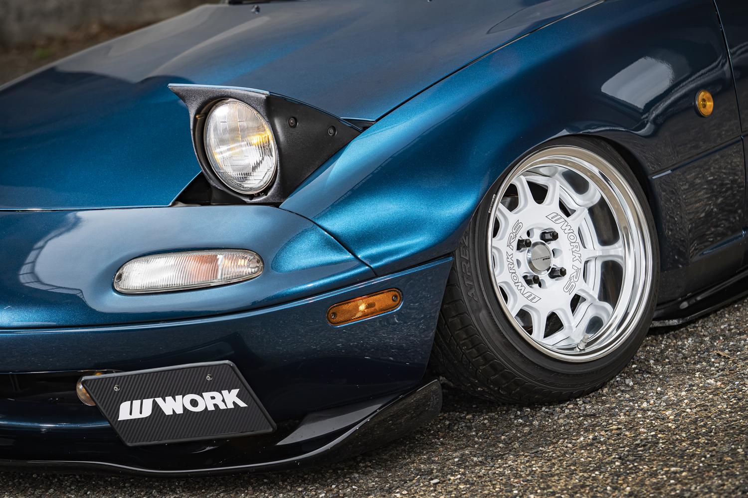 WORK EMOTION RS11 7.5j 15インチ ノーマルリム ホワイト ホイール 1本
