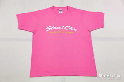 Crew T-shirt Curve PINK - StreetChic