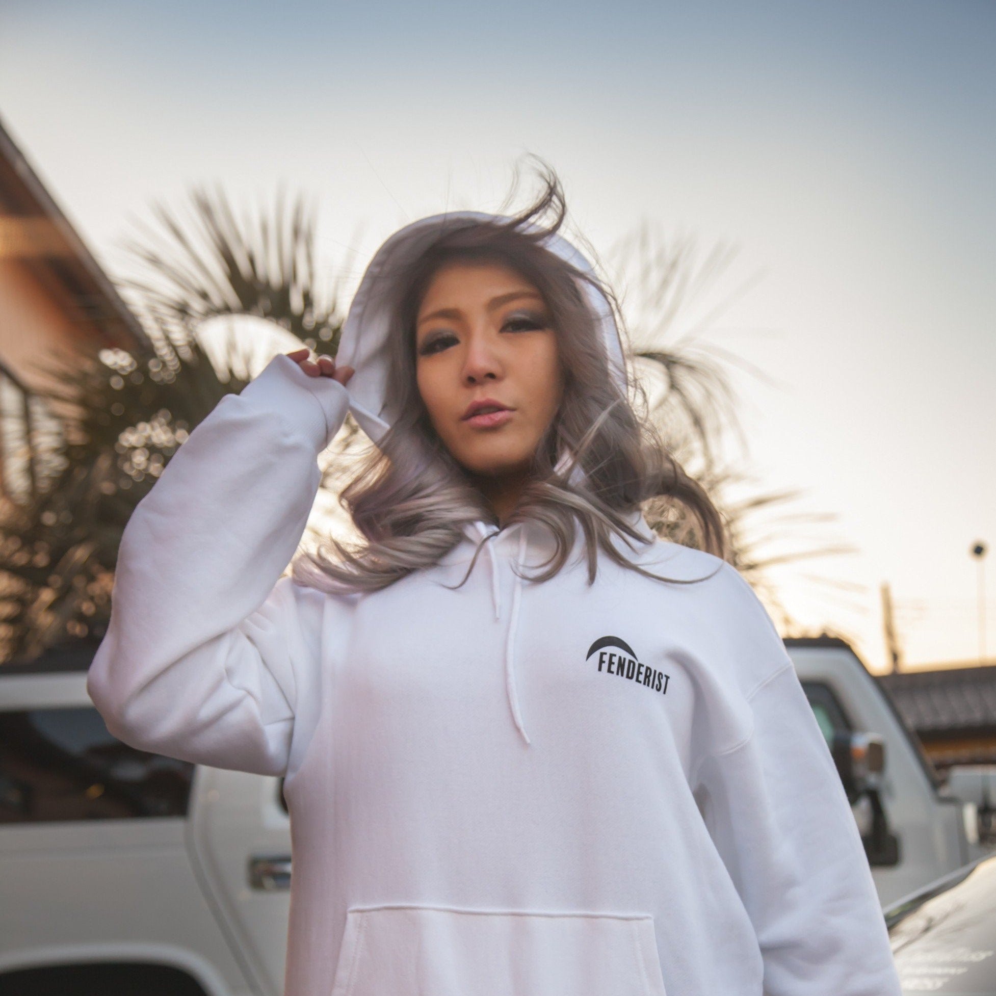 Common Hoodie White - Fenderist