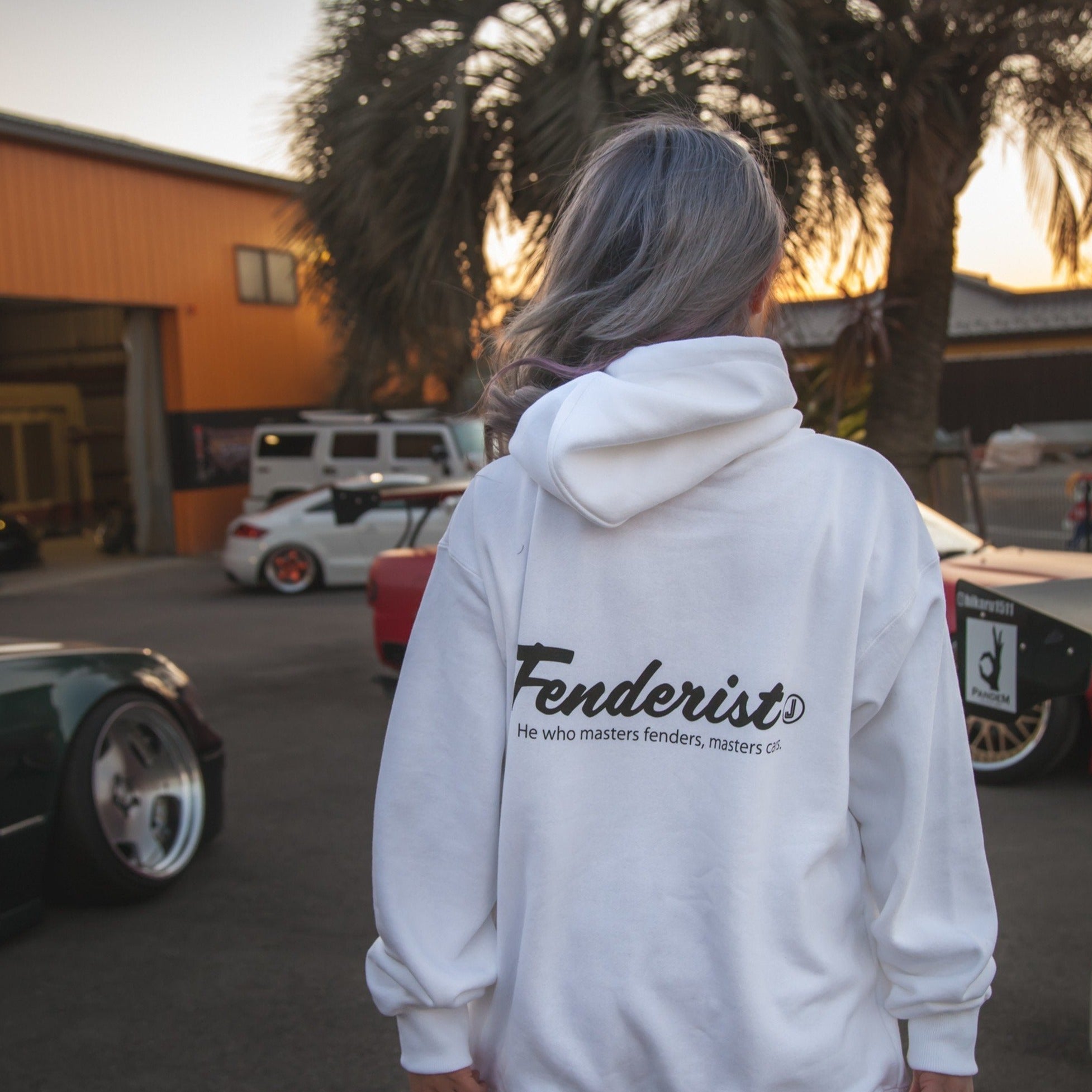 Common Hoodie White - Fenderist