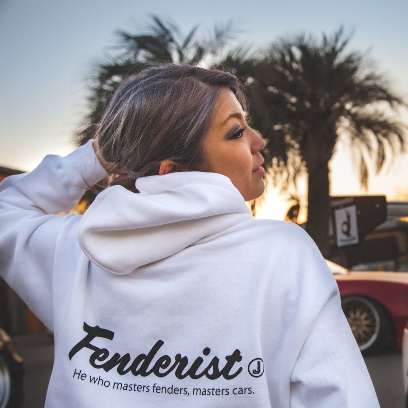 Common Hoodie White - Fenderist