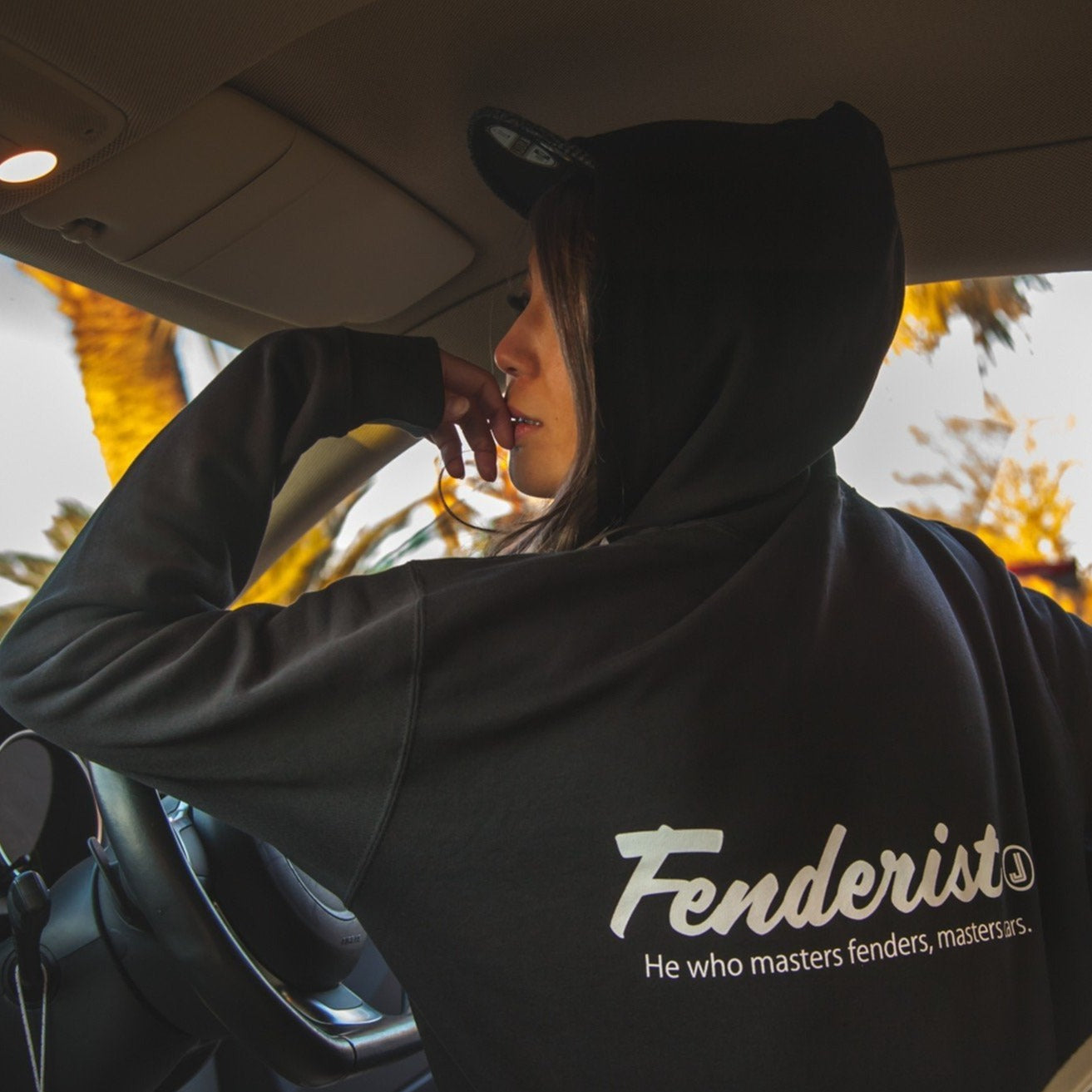 Common Hoodie Black - Fenderist