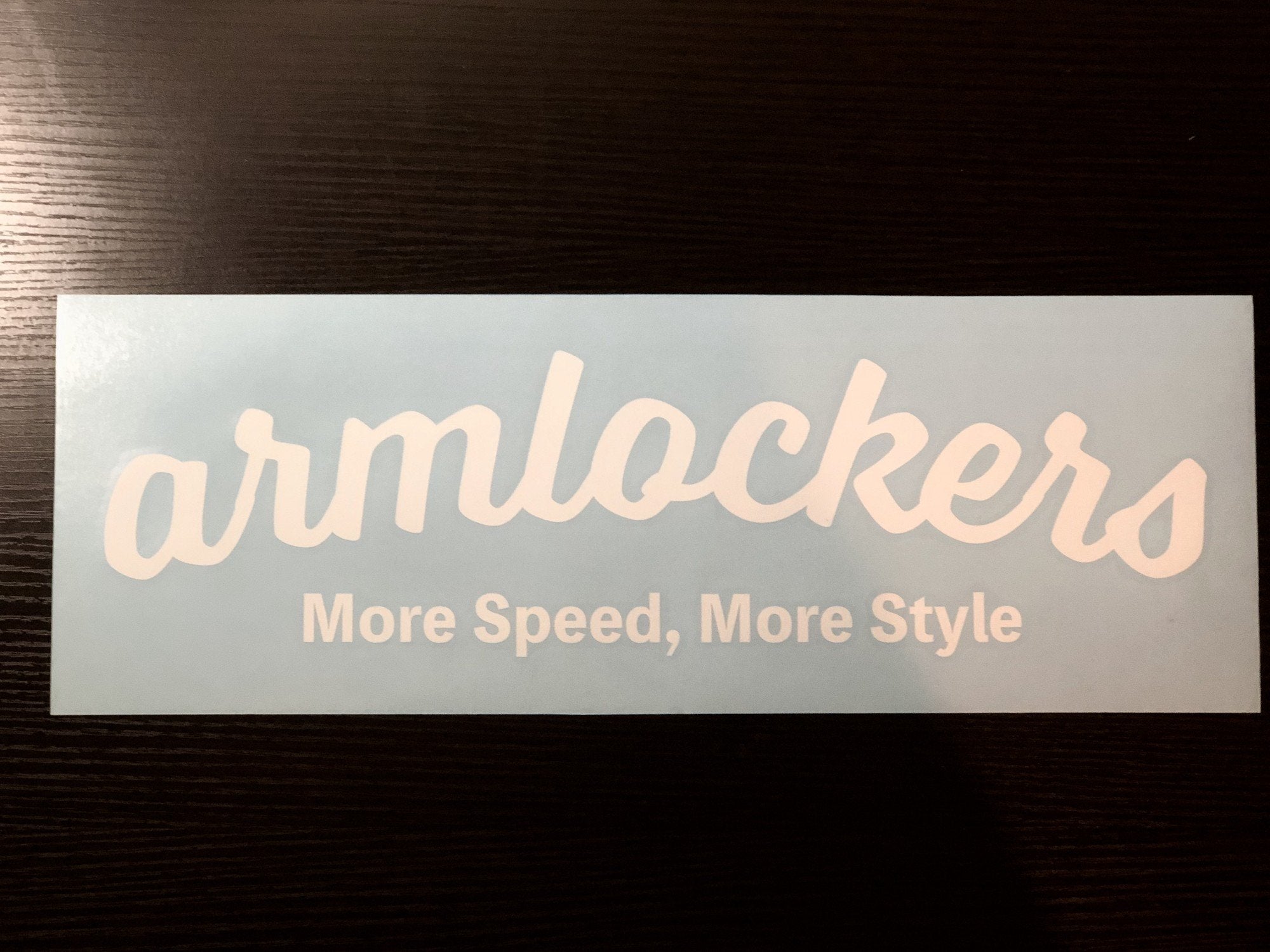 Decal  curve / Second - Armlockers