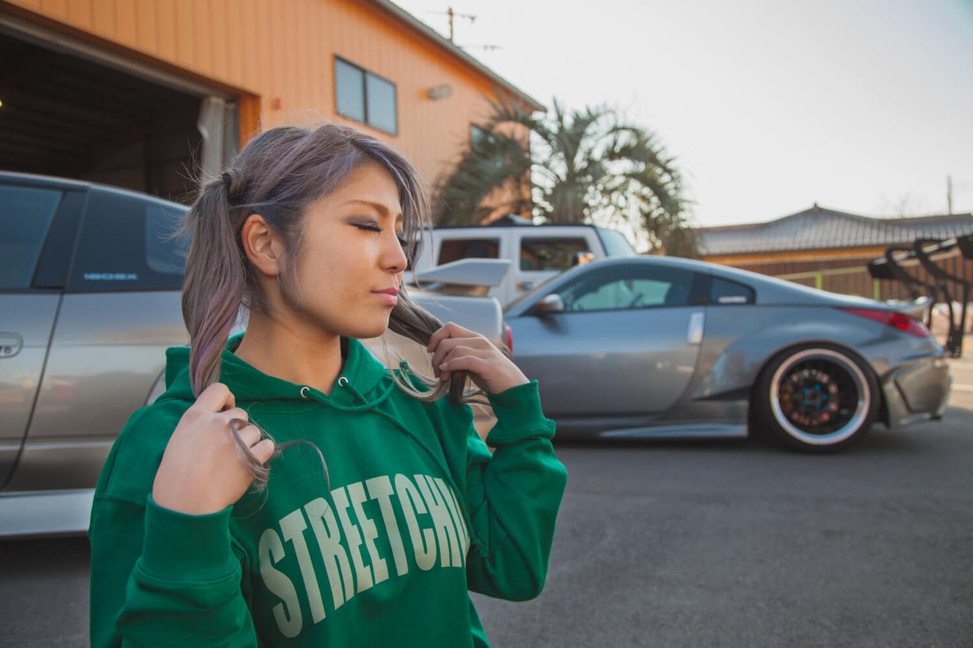 Impress Hoodie IVY GREEN - StreetChic
