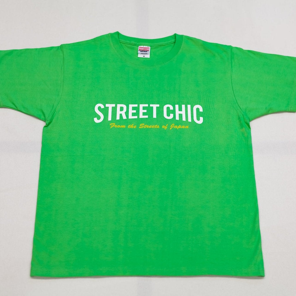 Crew T-shirt Block LIME - StreetChic