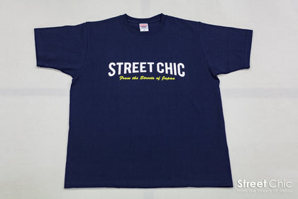 Crew T-shirt Block NAVY -StreetChic
