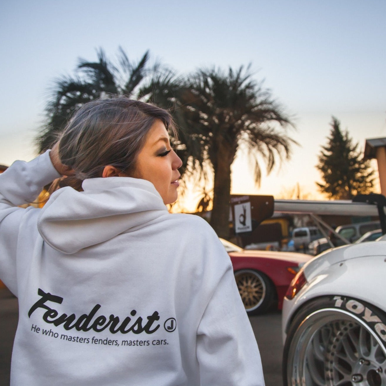 Common Hoodie White - Fenderist