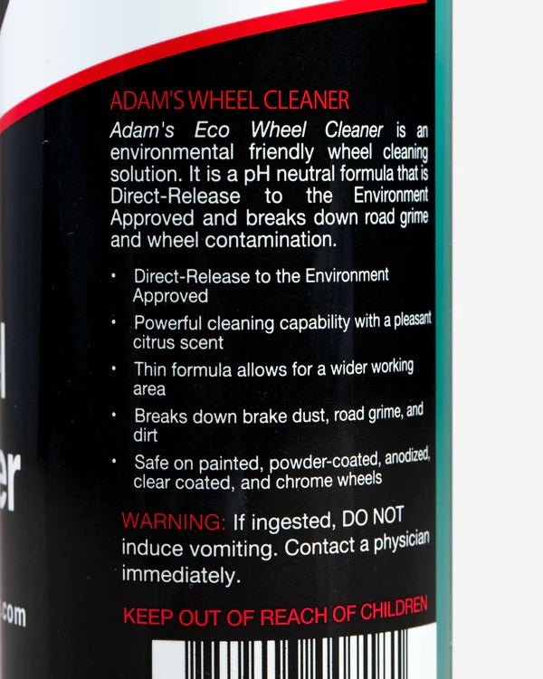 エコホイールクリーナー | Adam's Eco Wheel Cleaner - ARMLOCKERS SHOP