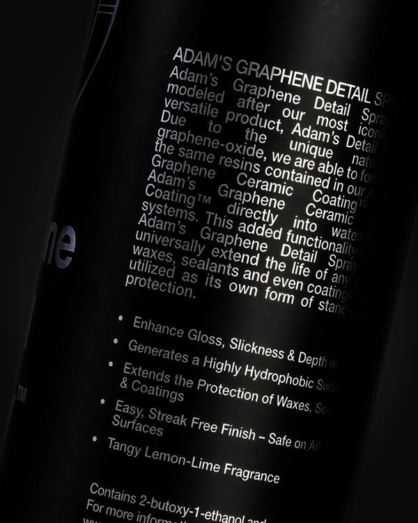 Adam's Graphene Detail Spray | グラフェンディテイルスプレー - ARMLOCKERS SHOP