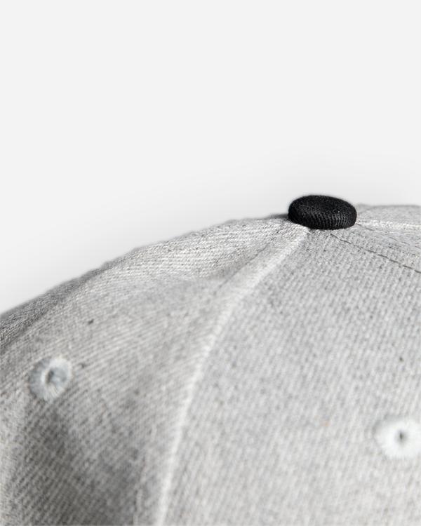 グレイハット レッドパッチ キャップ | Adam's Grey Hat - Red Patch - ARMLOCKERS SHOP