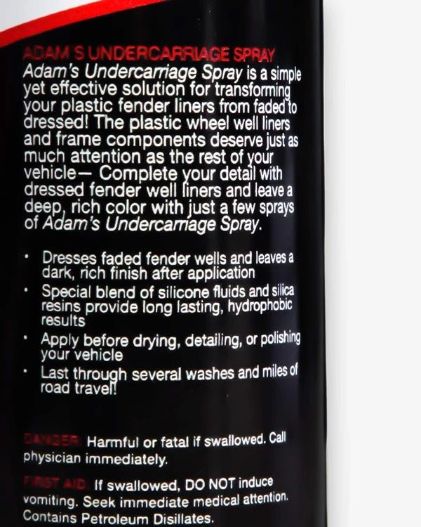 インビジブルアンダーキャリッジスプレー | Adam’s Invisible Undercarriage Spray - ARMLOCKERS SHOP