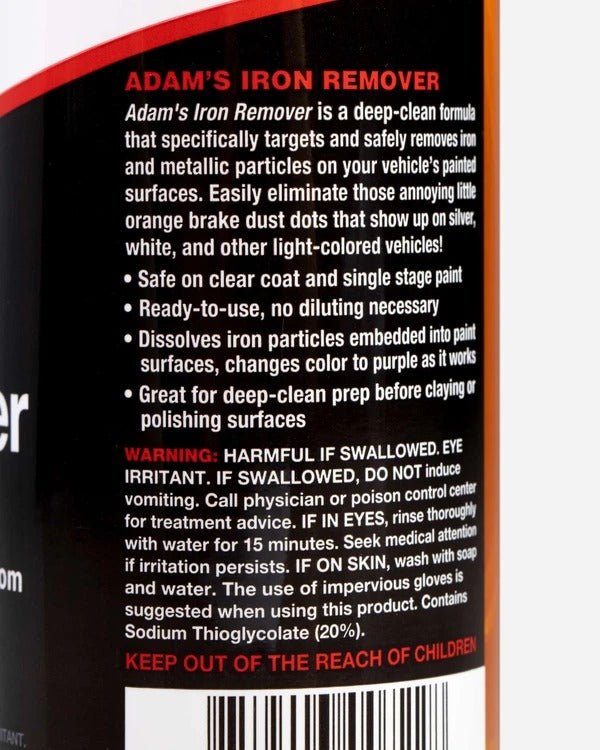 アイアンリムーバー | Adam’s Iron Remover - ARMLOCKERS SHOP