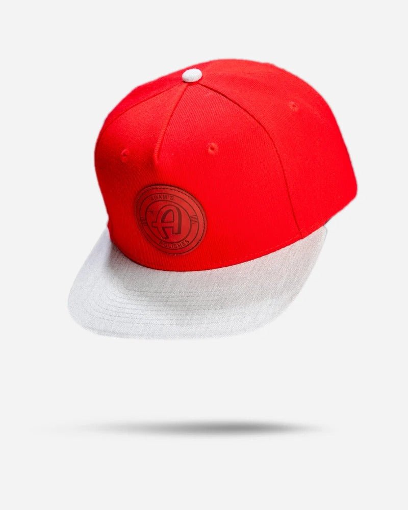 レッドスナップバック レッドパッチ キャップ | Adam's Red Snapback - Red Patch - アームロッカーズ