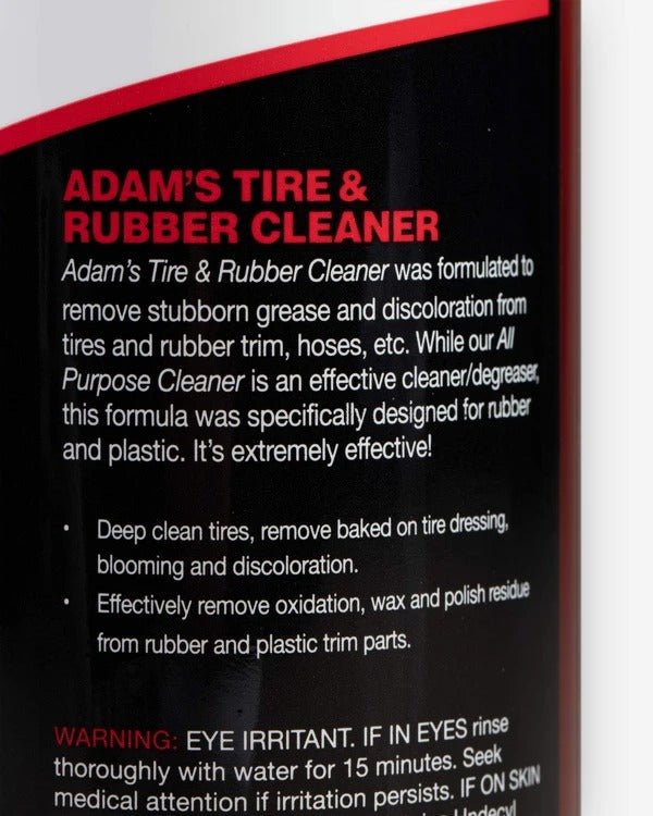 タイヤ&ラバークリーナー | Adam’s Tire & Rubber Cleaner - ARMLOCKERS SHOP